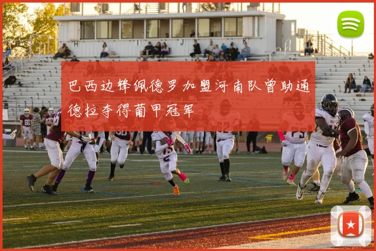 巴西边锋佩德罗加盟河南队曾助通德拉夺得葡甲冠军
